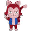 Great Eastern Fairy Tail: Lector Exceed Red Cat Plush Doll, 8" - Collectors World Toys