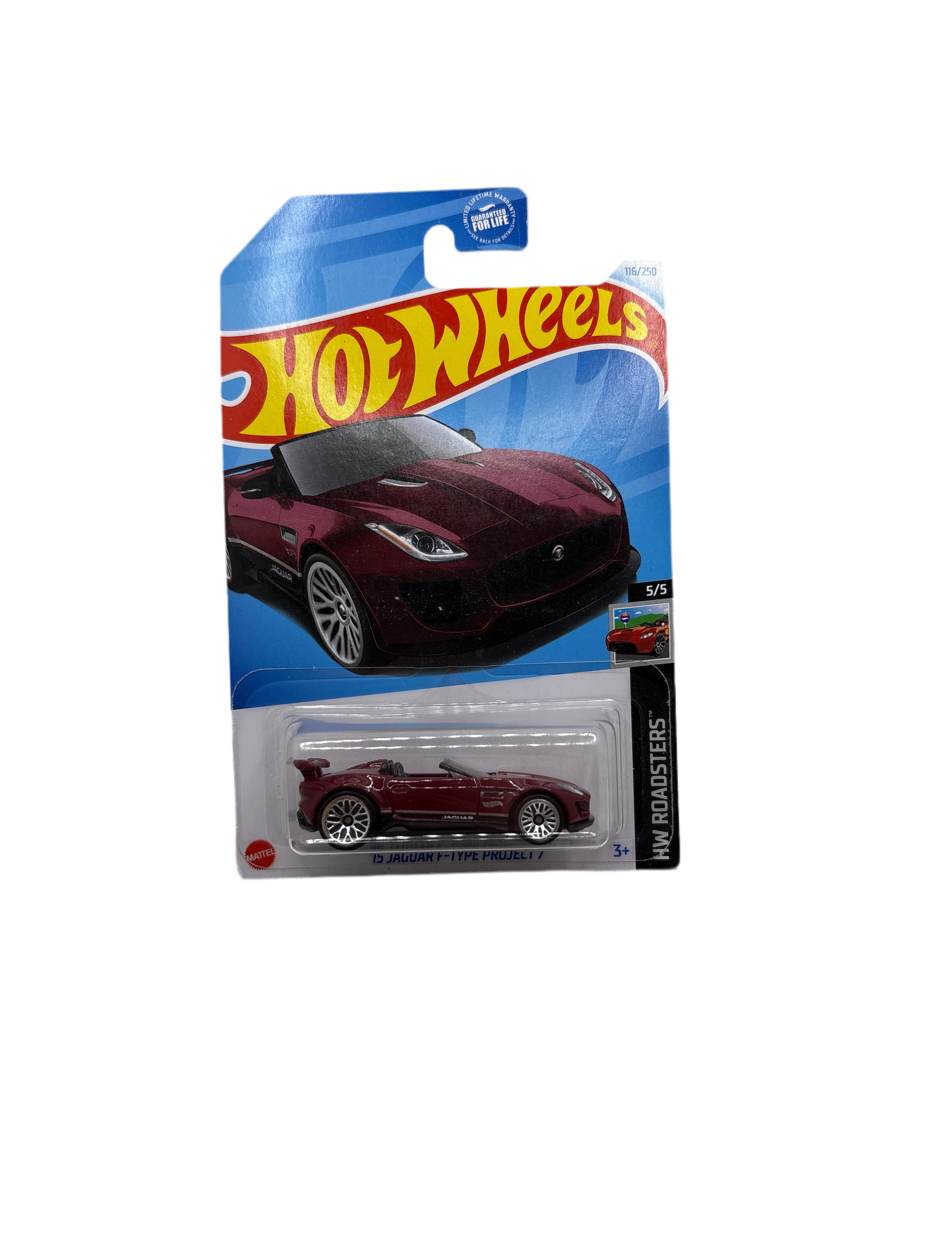 Hot Wheels 15 Jaguar F-Type Project 7 Diecast Red Main image