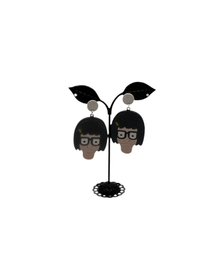 Tina from Bob’s burgers earrings