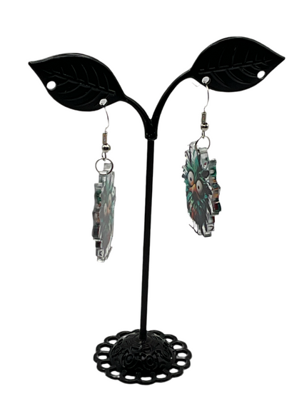 Crazy Bird Earrings
