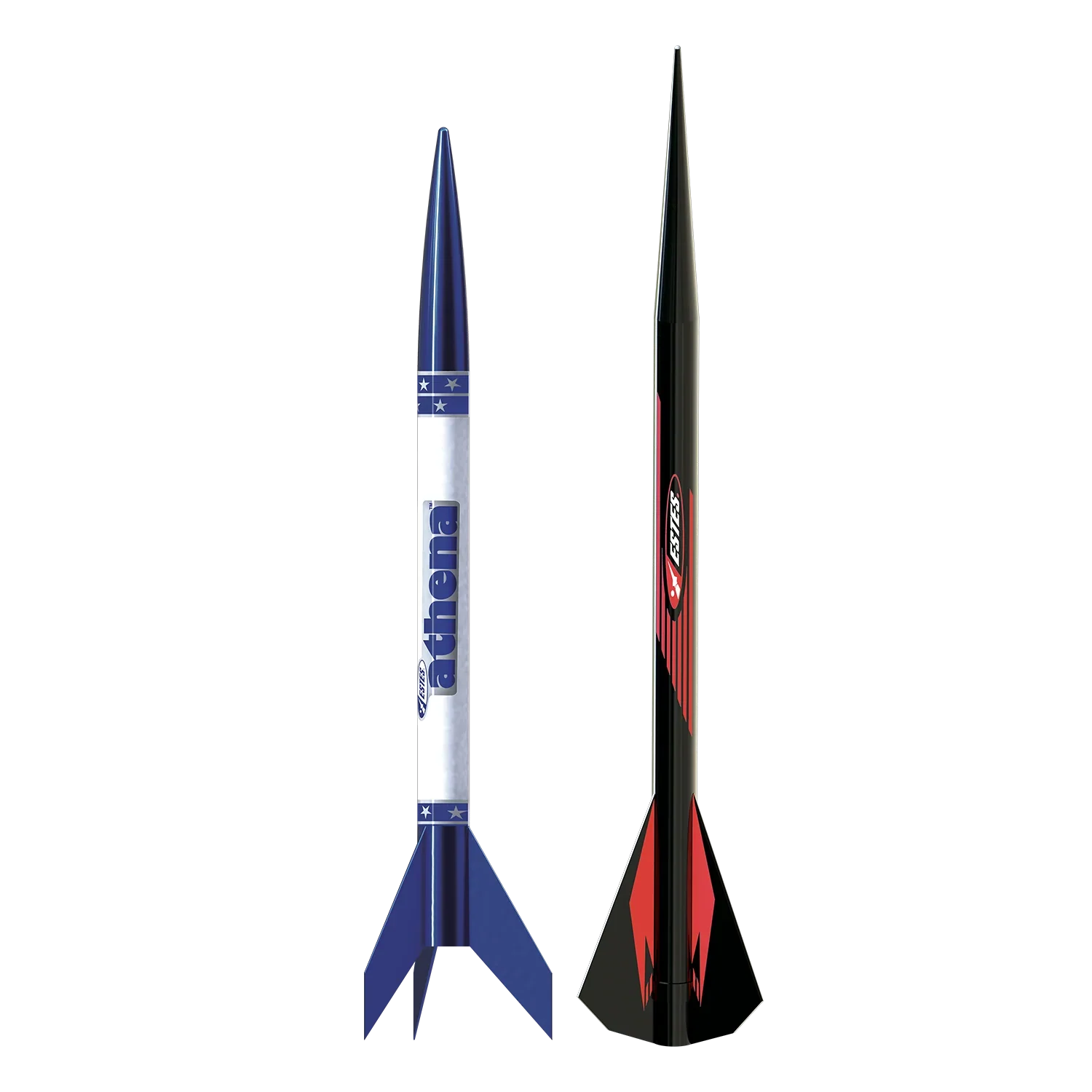 ESTES Athena X Starter Set Rocket-Building Kit, Beginner Flying-Rocket-Model Kit for Ages 10+