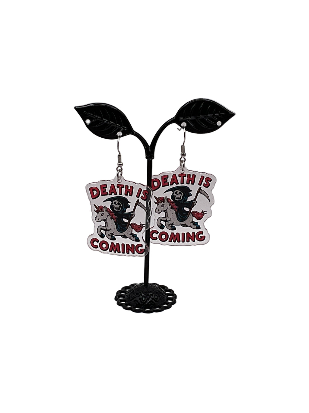 Death Is Coming Earrings