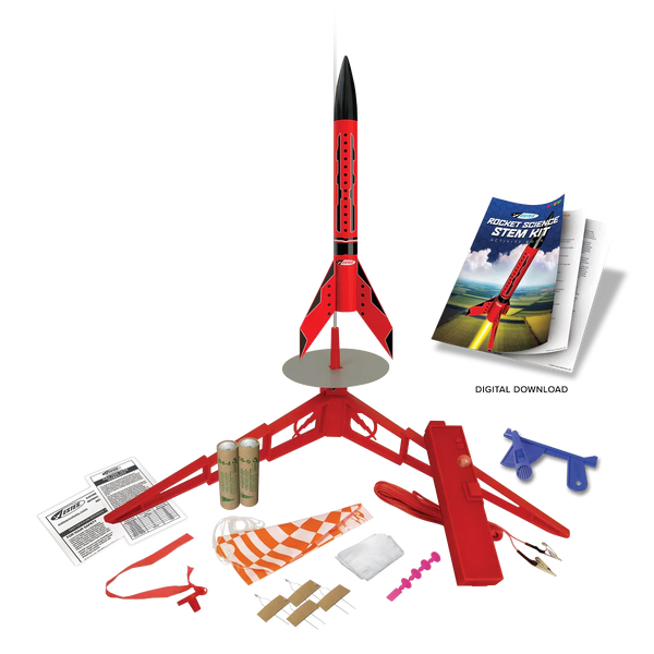 Estes Rockets - Rocket Science STEM Kit Rocket-Building Kit, Beginner Flying-Rocket-Model Kit for Ages 10+