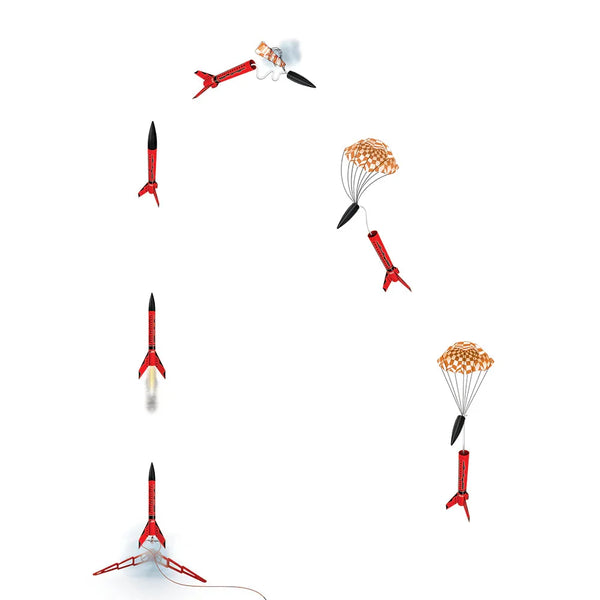 Estes Rockets - Rocket Science STEM Kit Rocket-Building Kit, Beginner Flying-Rocket-Model Kit for Ages 10+