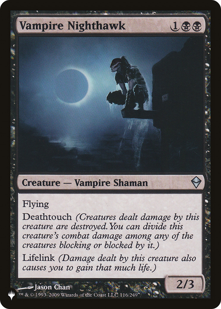 Vampire Nighthawk (LIST-ZEN-116) - The List