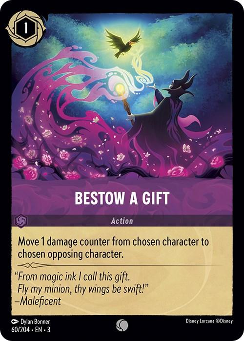 Bestow a Gift (60/204) - Into the Inklands Cold Foil Main image