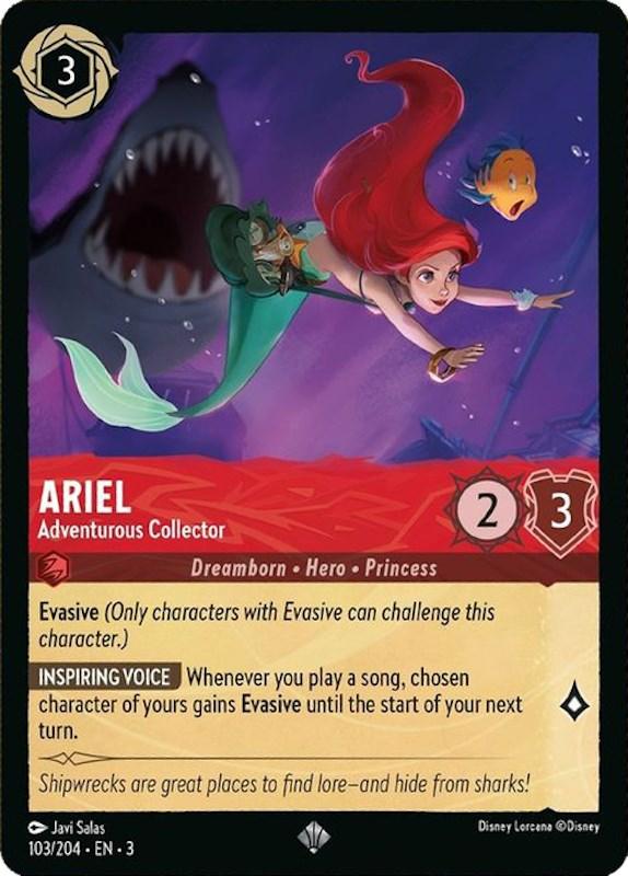 Ariel - Adventurous Collector (103/204) - Into the Inklands Main image