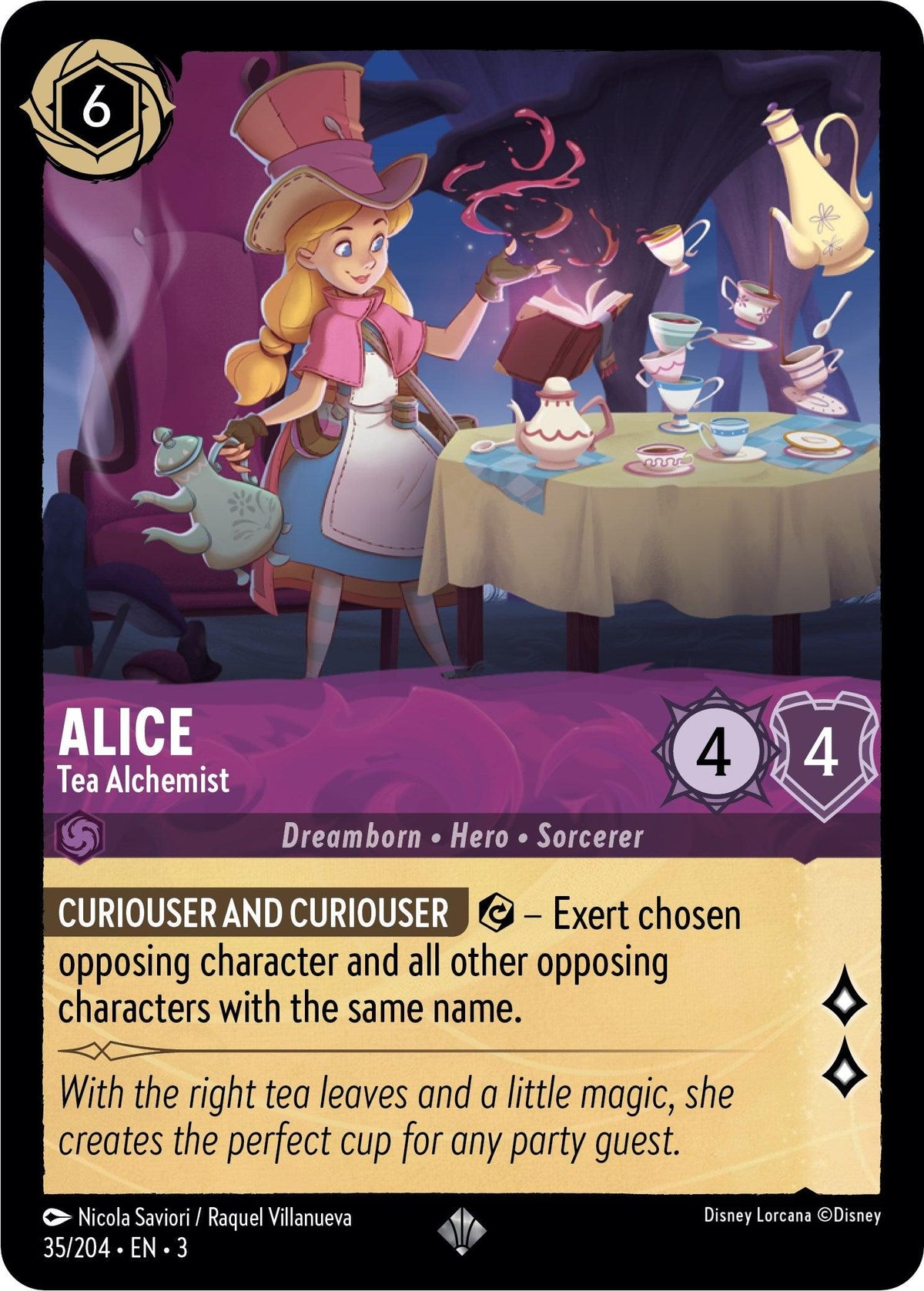 Alice - Tea Alchemist (35/204) - Into the Inklands Main image