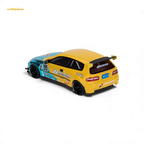 (Pre-Order) ET Model Pandem Civic EG6 Mk5 Rocket Bunny - Spoon Blue 1:64