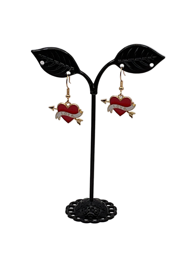 Heart earrings Hover Image