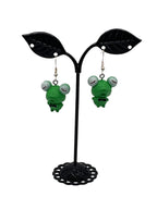 Frog earrings