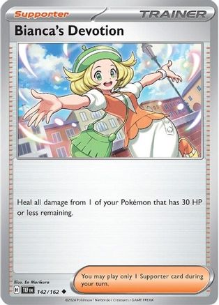 Bianca's Devotion 142/162 - SV05 Temporal Forces Reverse Holofoil Main image