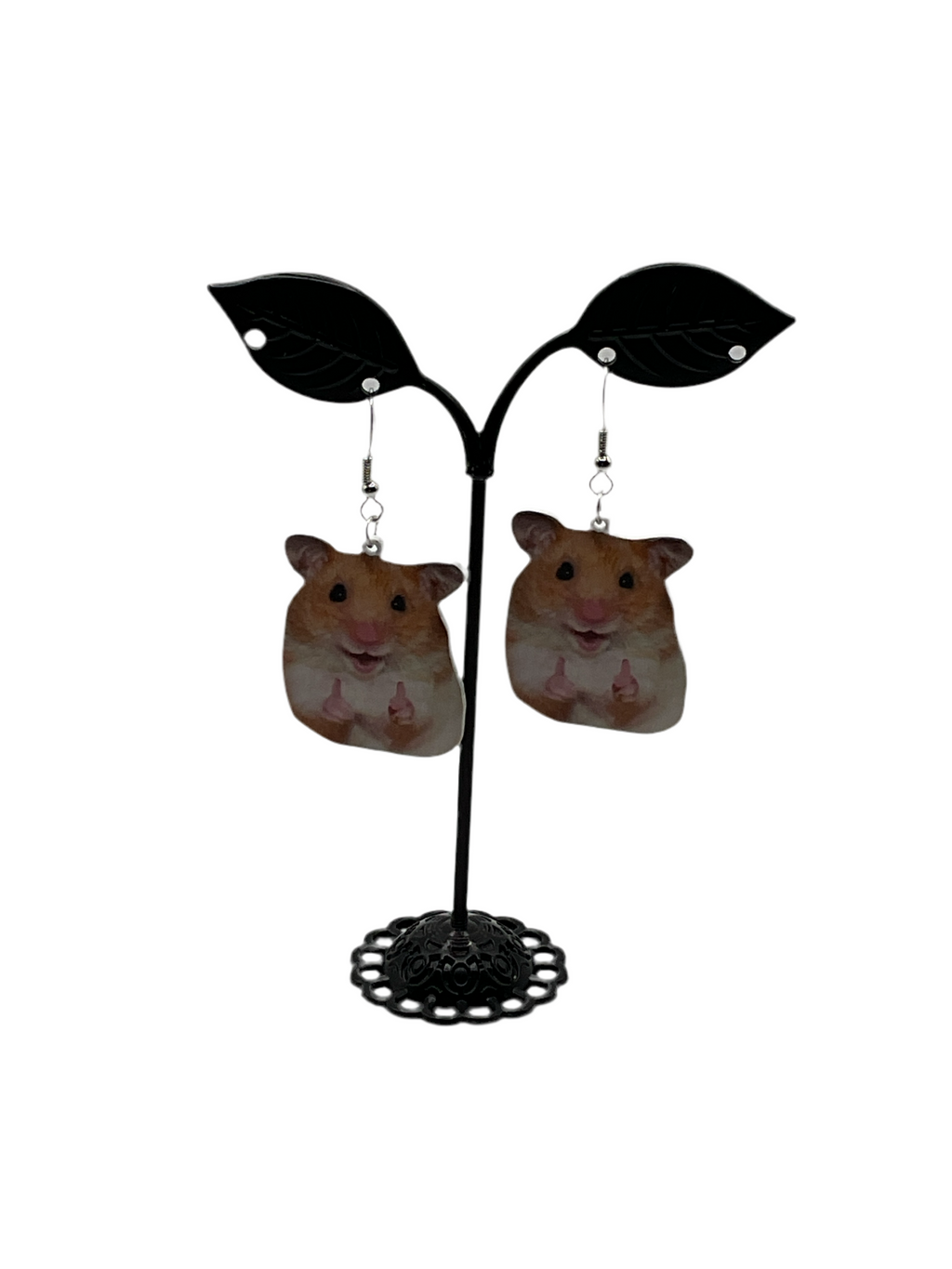 Hamster Meme Earrings