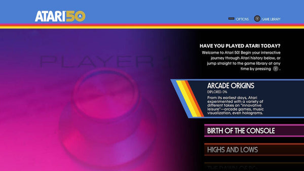 Atari 50 The Anniversary Celebration (Xbox Series X/Xbox One)