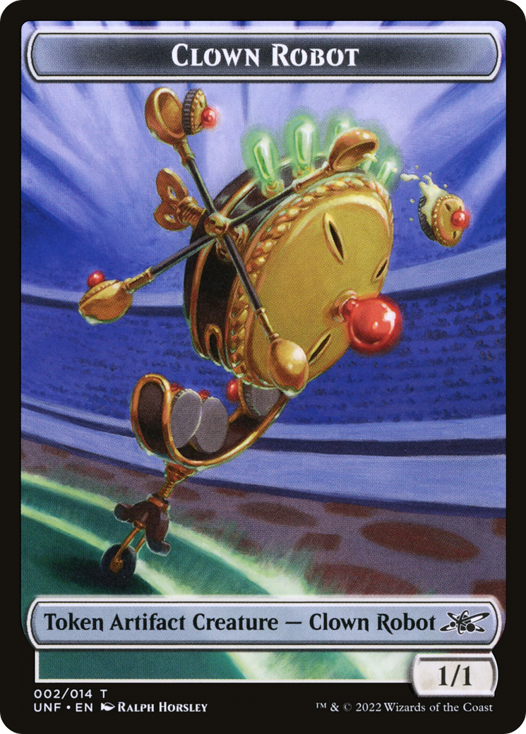 Clown Robot (UNF-002) - Unfinity Tokens