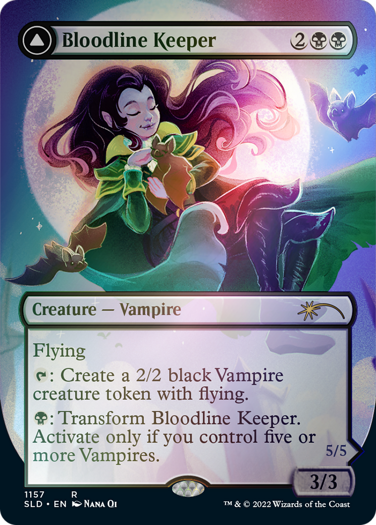 Bloodline Keeper // Lord of Lineage (SLD-1157) - Secret Lair Drop (Borderless) Foil