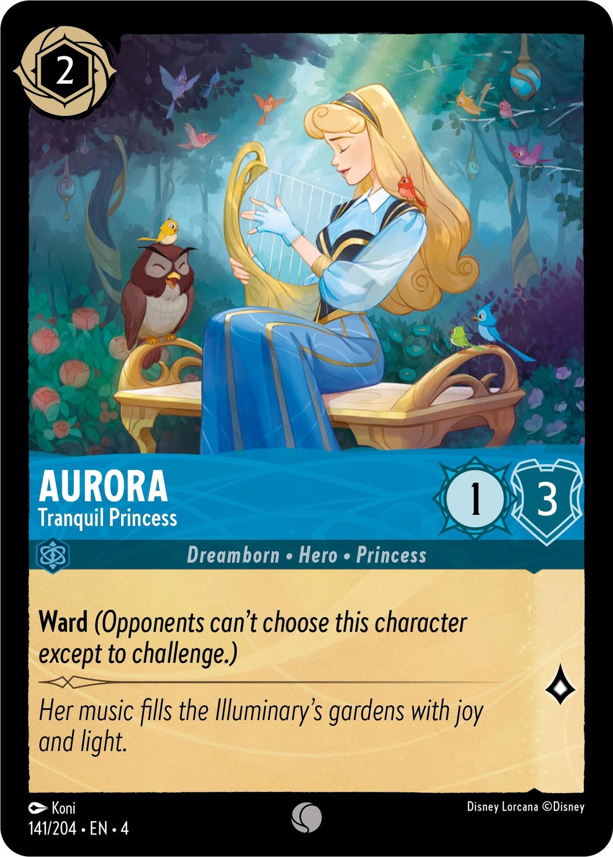 Aurora - Tranquil Princess (141/204) - Ursulas Return Main image