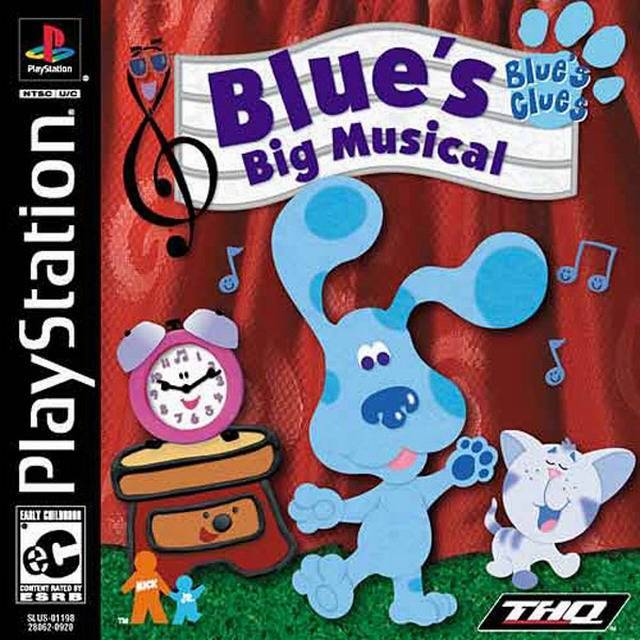 Blue's Clues Blue's Big Musical (Playstation) Main image