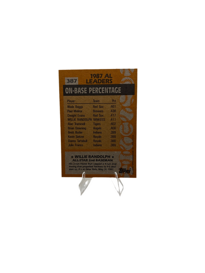 Topps Willie Randolph