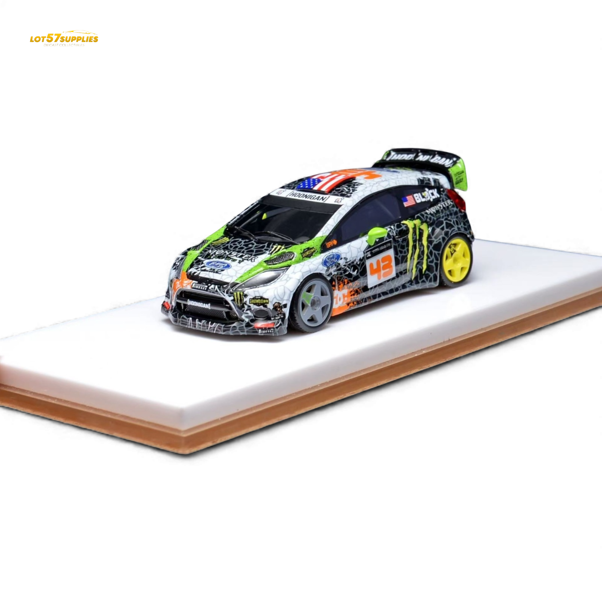(Pre-Order) Minicraftsman Ken Block Ford Fiesta Gymkhana Livery 1:64