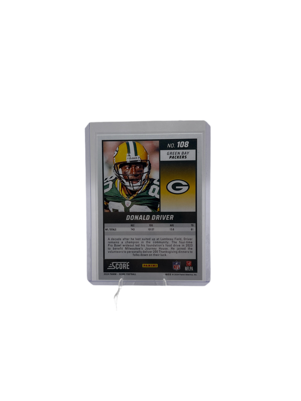 Score Donald Driver