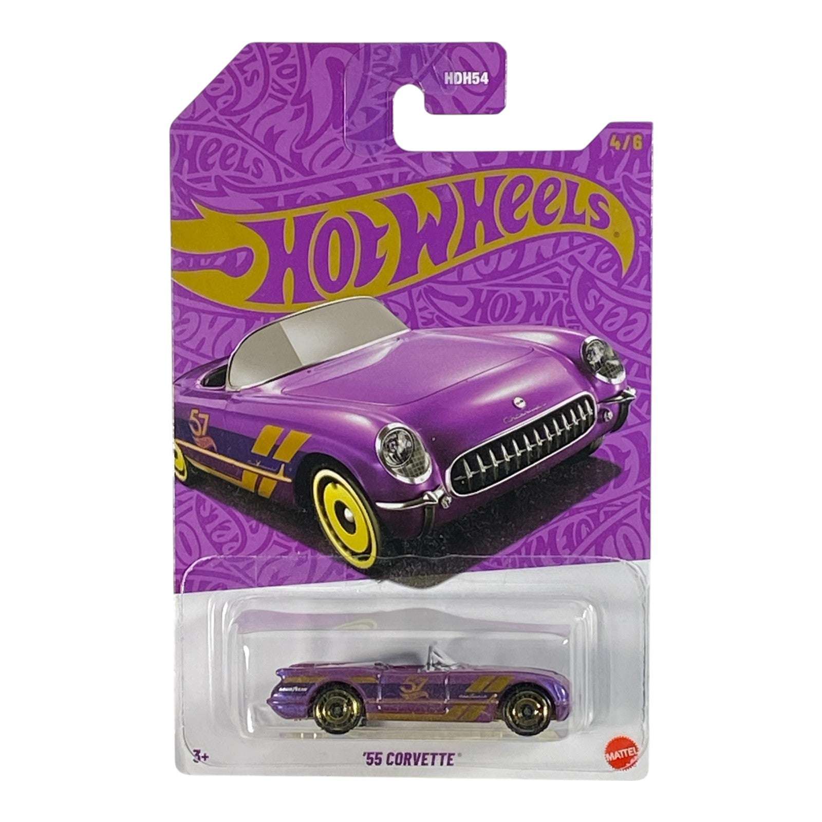Hot Wheels '55 Corvette - Pearl and Chrome Series 4/6 Main image