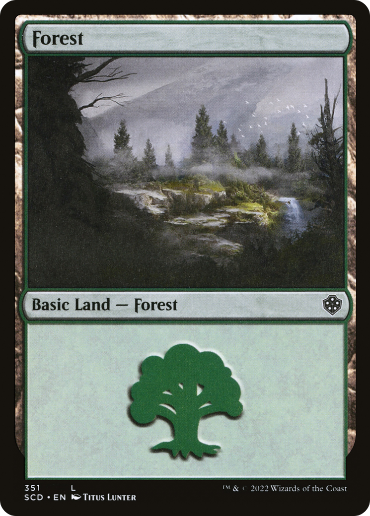 Forest (SCD-351) - Starter Commander Decks