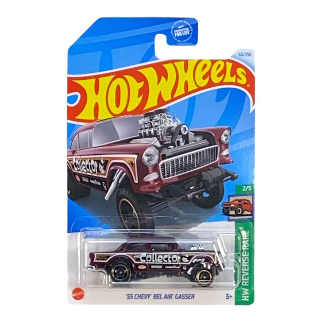 Hot Wheels '55 Chevy Bel Air Gasser - Reverse Rake Series 2/5 - Hover Image