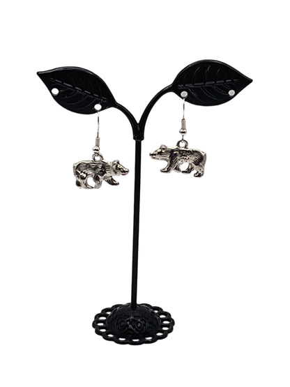 Bear earrings
