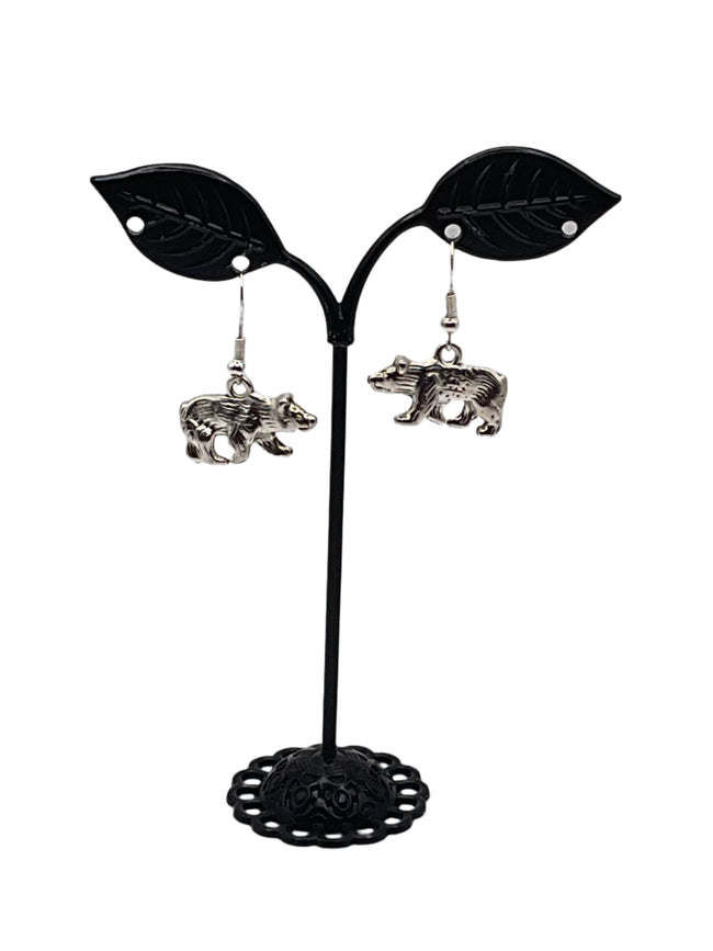 Bear earrings Hover Image