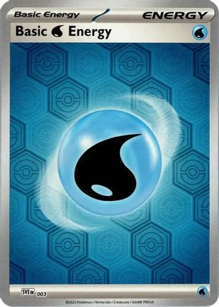 Basic Water Energy 003 - SV Shrouded Fable Reverse Holofoil Main image
