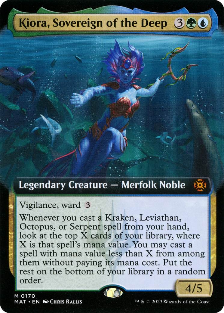 Kiora, Sovereign of the Deep (MAT-170) - March of the Machine: The Aftermath: (Extended Art)