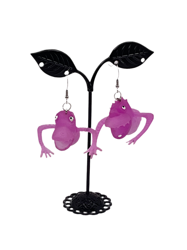 Finger puppet earrings Hover Image