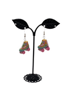 Roller skate earrings