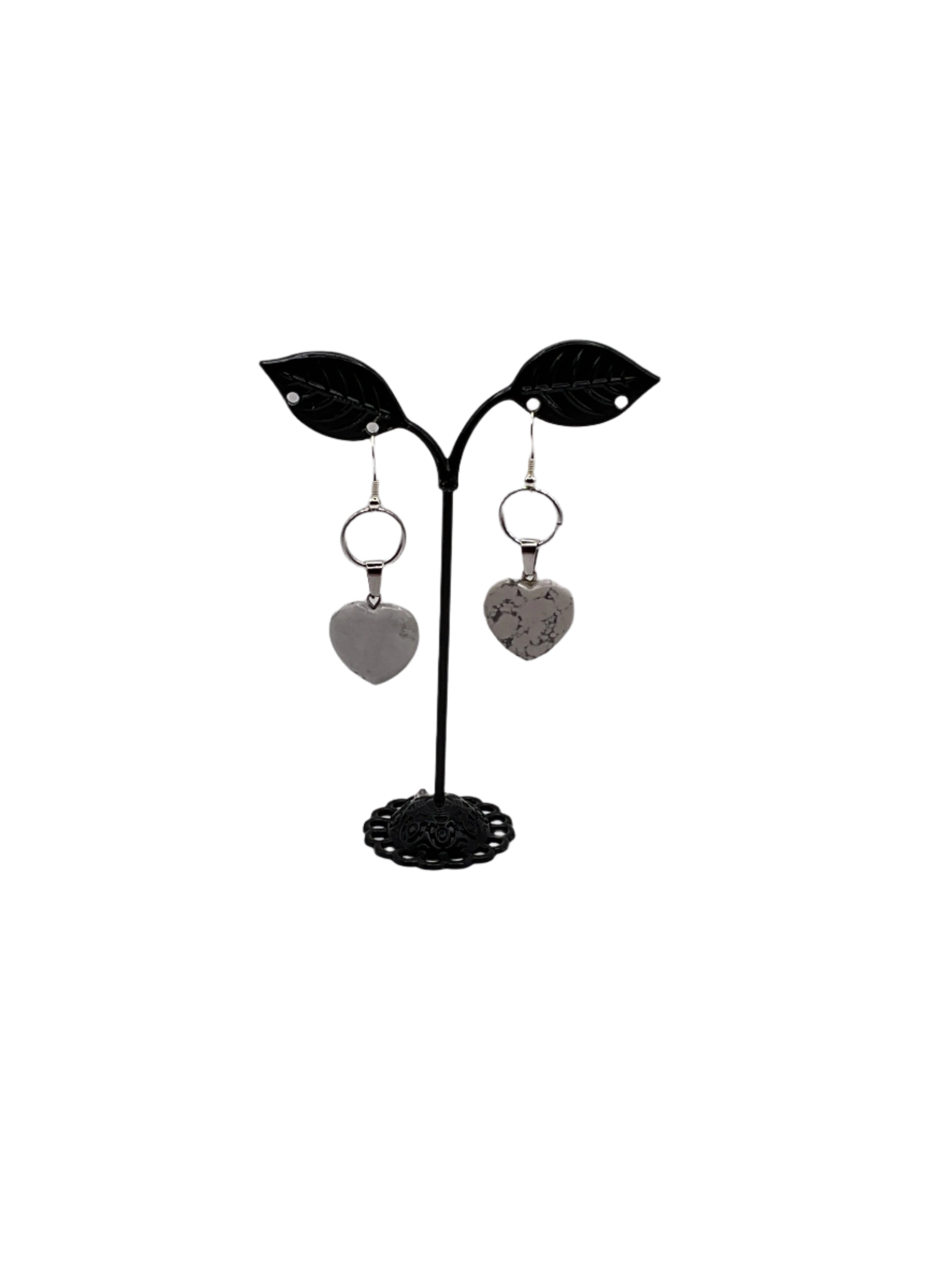 Heart earrings