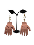 Frankenstein Hand Earrings