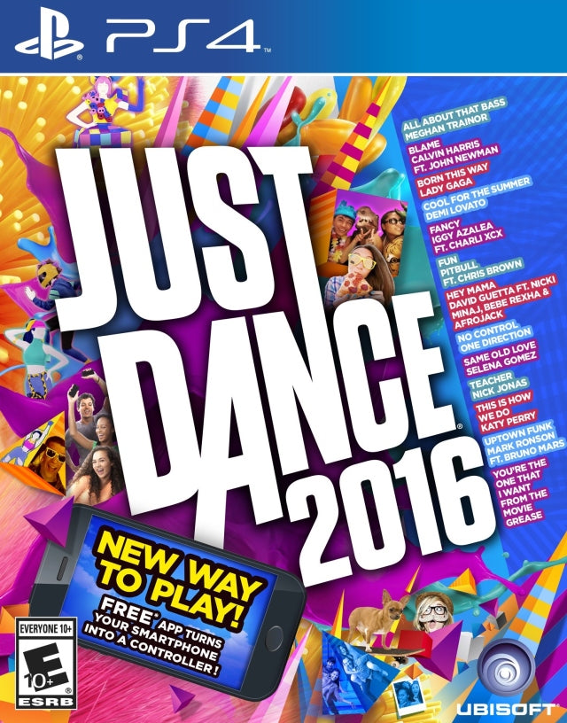 Just Dance 2016 (Playstation 4) Main image