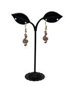 Musical instruments and note earrings