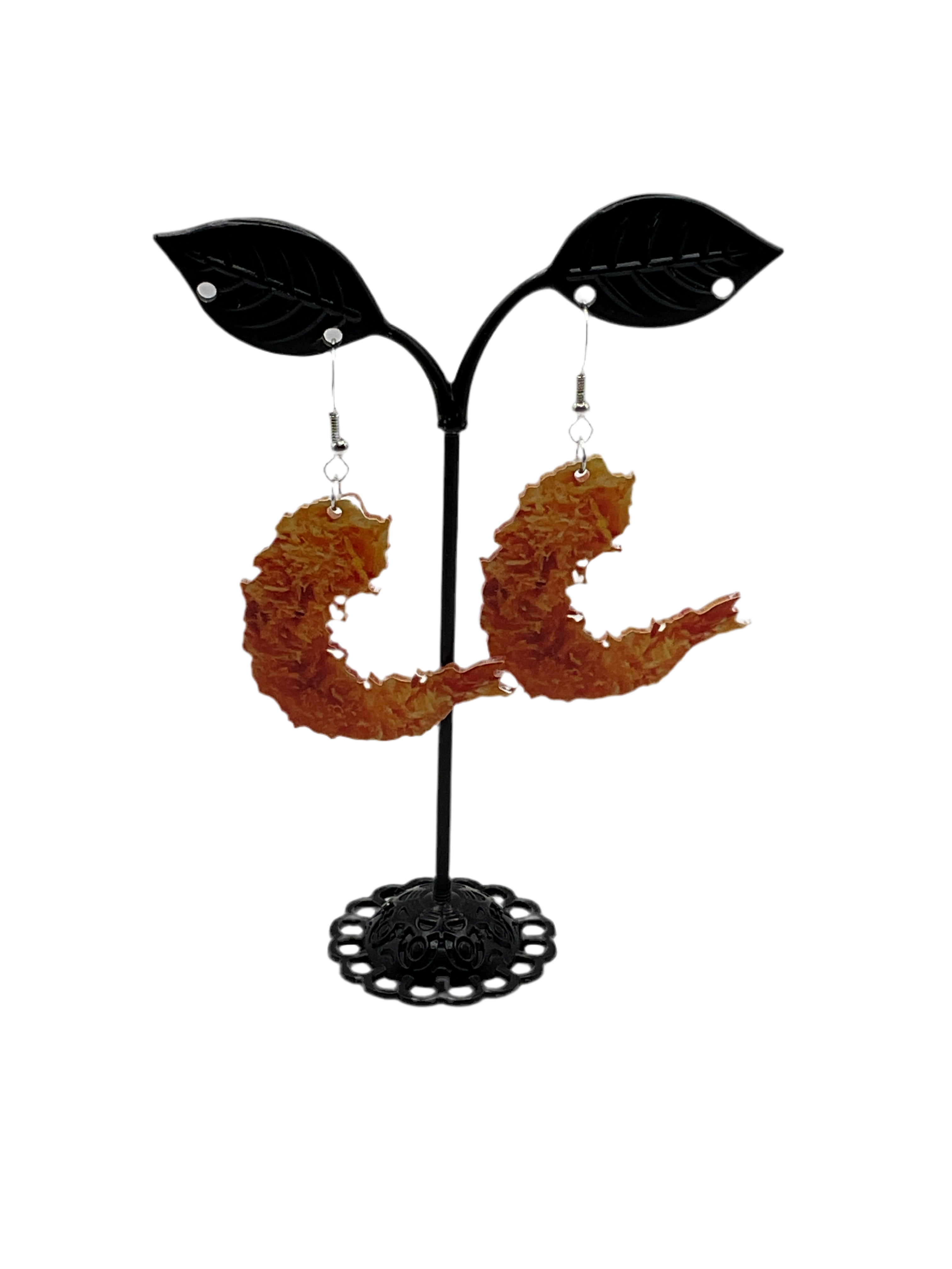 Shrimp earrings