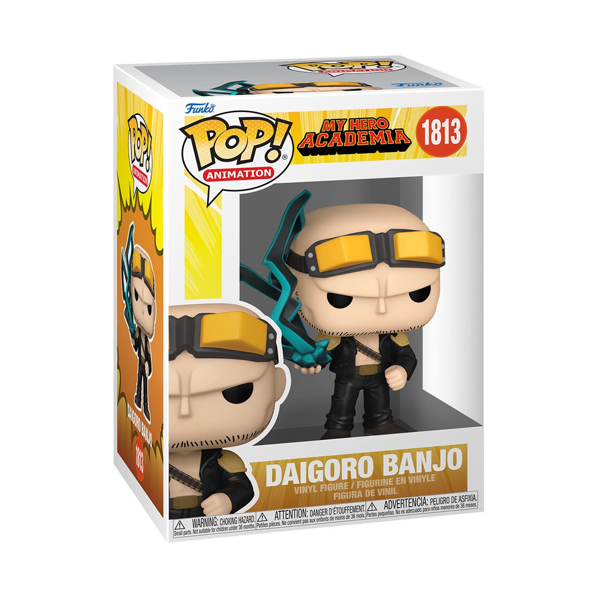 My Hero Academia Daigoro Banjo (Black Whip) Funko Pop! Vinyl Figure #1813 Secondary image