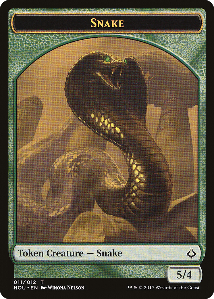 Snake (HOU-011) - Hour of Devastation Tokens