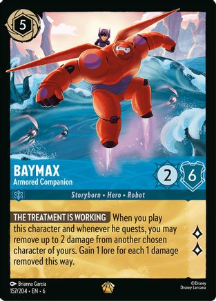 Baymax - Armored Companion (157/204) - Azurite Sea Main image