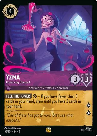Yzma - Conniving Chemist (56/204) - Azurite Sea Main image
