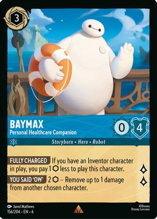 Baymax - Personal Healthcare Companion (156/204) - Azurite Sea Main image