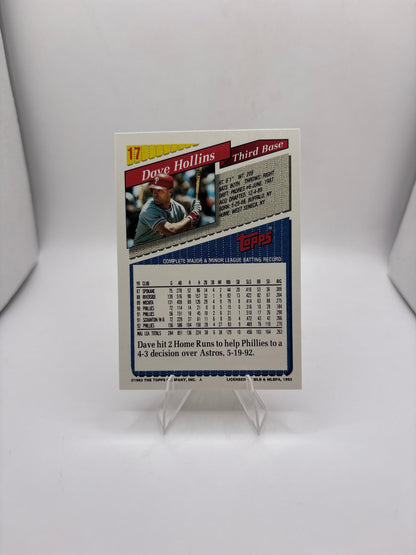 Topps Dave Hollins