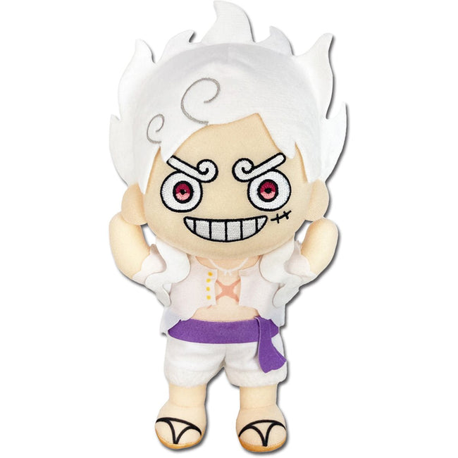 One Piece Luffy Gear 5 8-Inch Plush - Collectors World Toys Hover Image