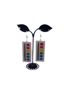 Paintbrush And Paint Earrings