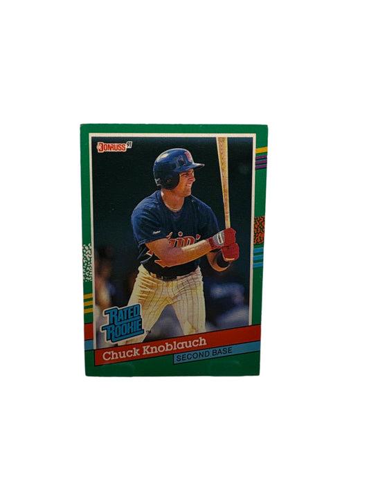Donruss Chuck Knoblauch