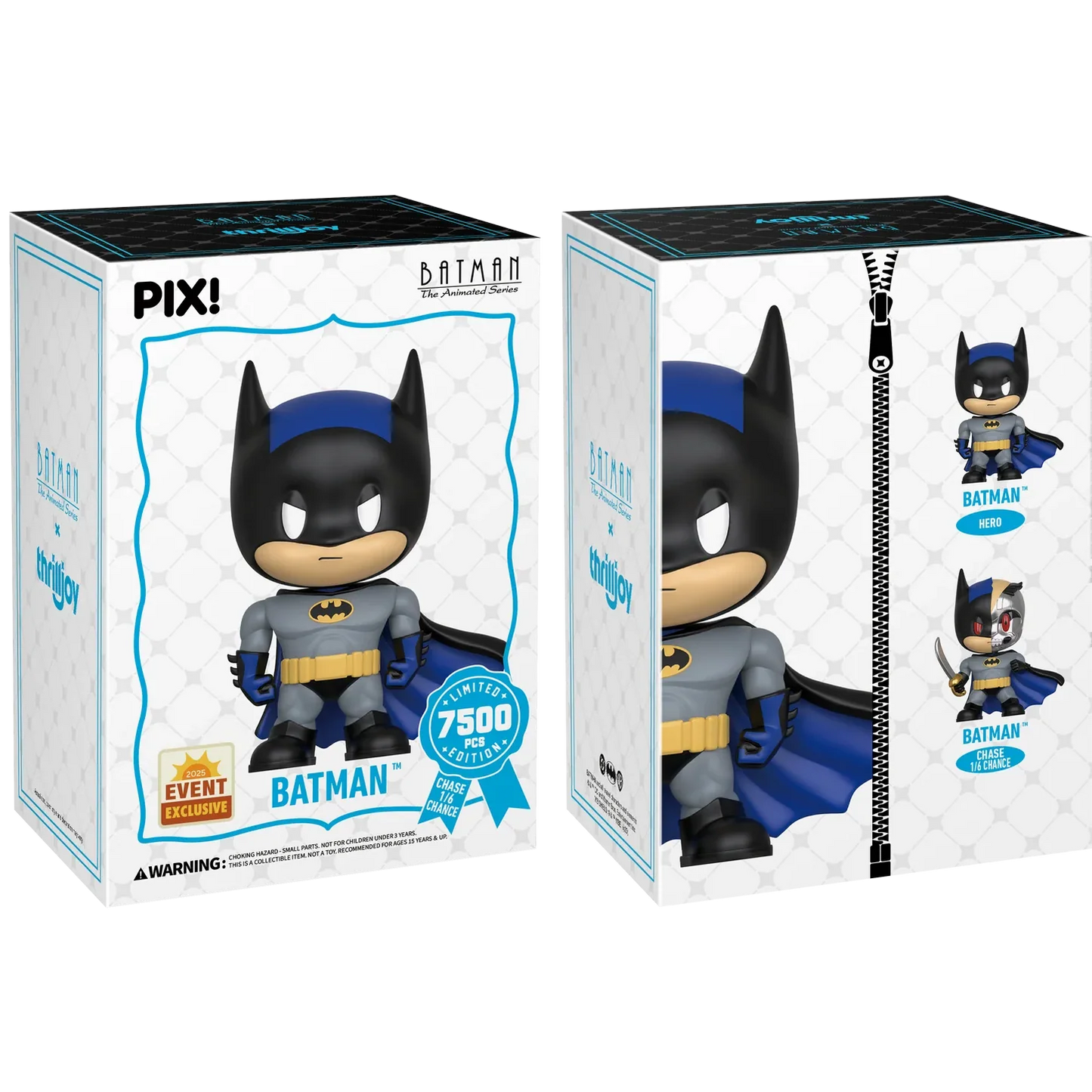 [Thrilljoy] [EXCLUSIVE] Batman the Animated Series - Batman LE7500 PIX Vinyl Figure (1 in 6 Chance at Chase)