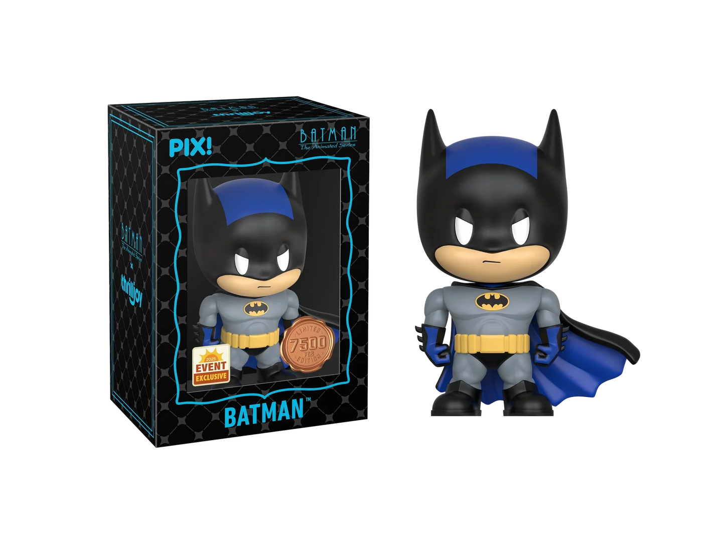 [Thrilljoy] [EXCLUSIVE] Batman the Animated Series - Batman LE7500 PIX Vinyl Figure (1 in 6 Chance at Chase)